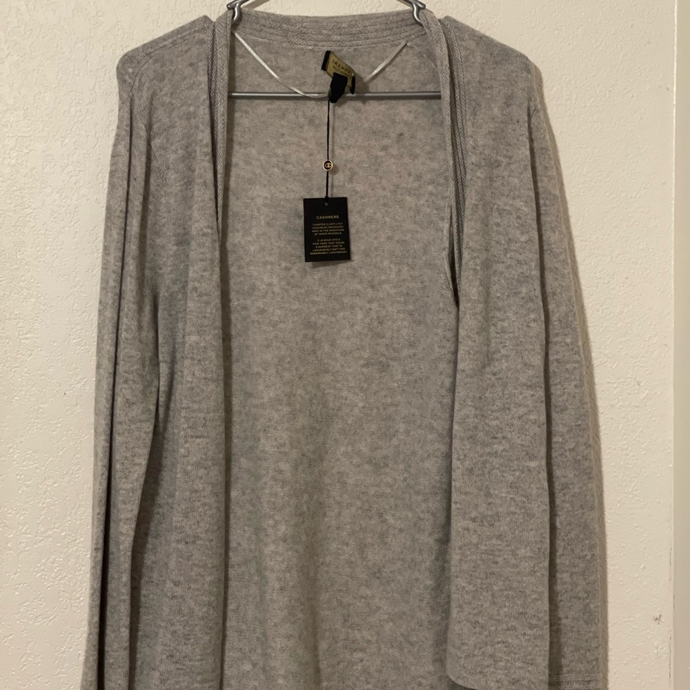 Cashmere charter club luxury cardigan
